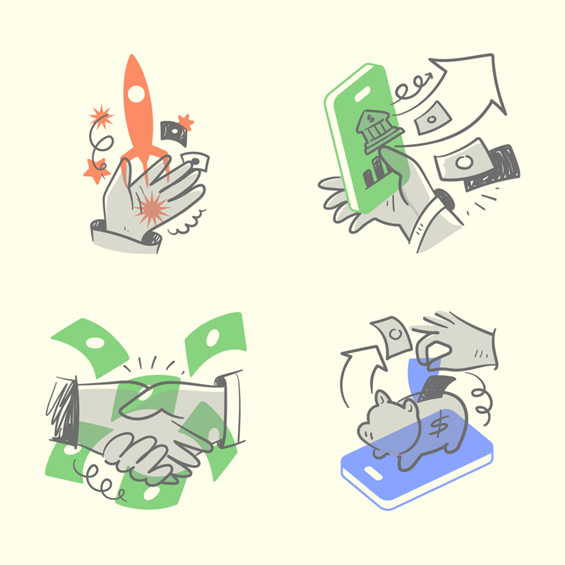 Hannah Business Illustrations illustration pack thumbnail